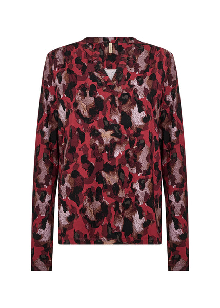 Long Sleeve Printed Top