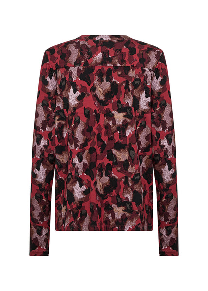 Long Sleeve Printed Top
