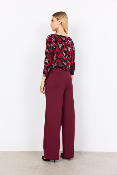 3/4 Sleeve Print Top