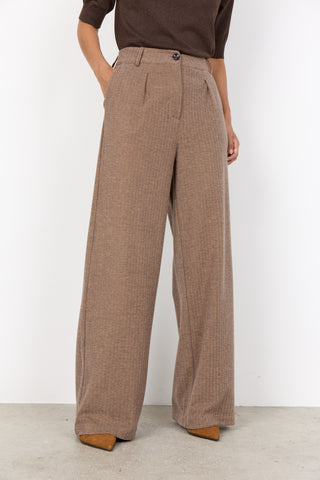 Herringbone Wide Leg Pants