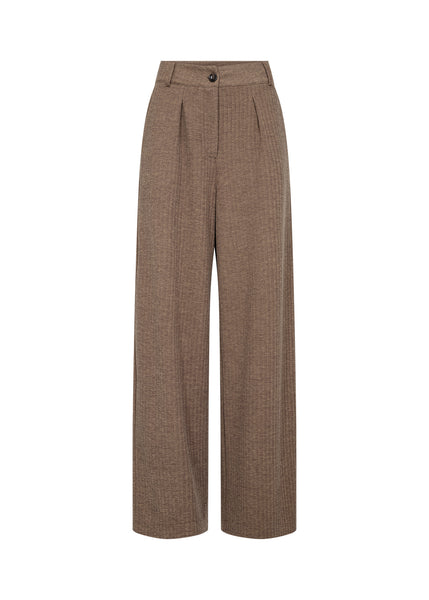 Herringbone Wide Leg Pants