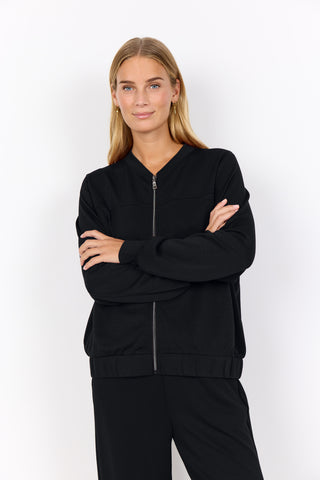 Zipper Front Sweatshirt