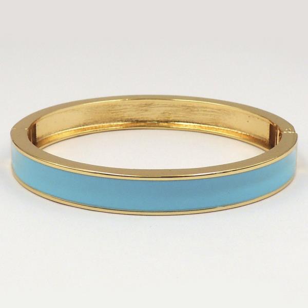 Enamel Color Hinged Bracelet