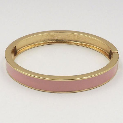 Enamel Color Hinged Bracelet