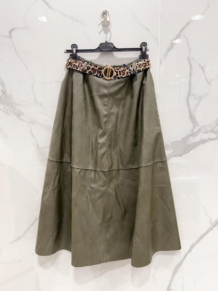 Leather Skirt