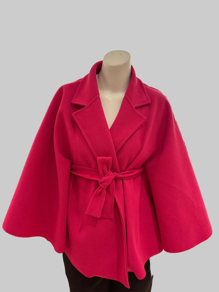 Belted Cape Coat