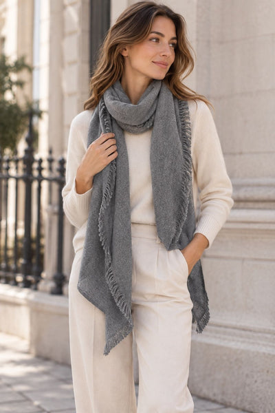 Solid Knit Scarf