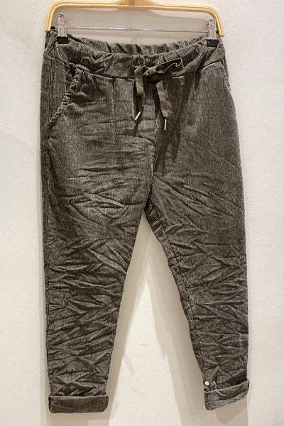 Draw String Waist Pants- Italian