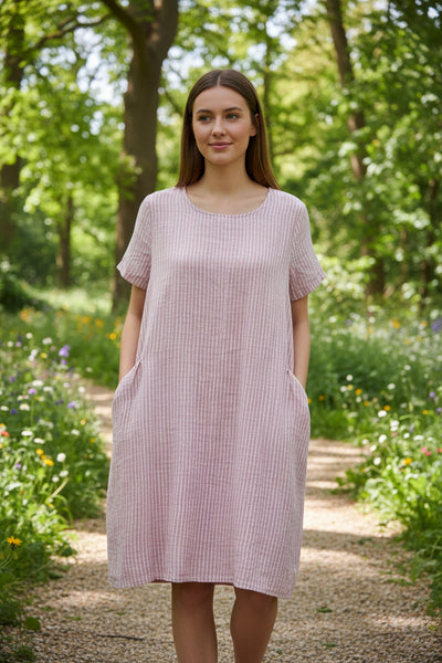 Stripe Cotton Dress