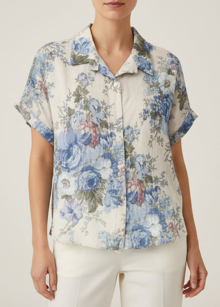 Short Sleeve Print Top
