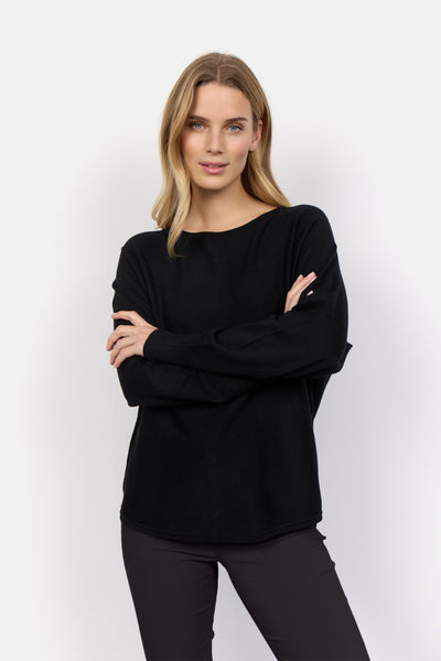 Long Sleeve Button Back Sweater