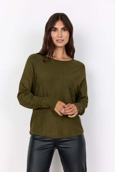 Long Sleeve Button Back Sweater