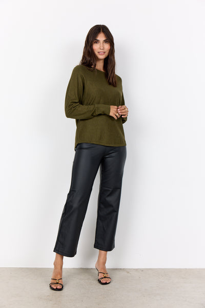 Long Sleeve Button Back Sweater