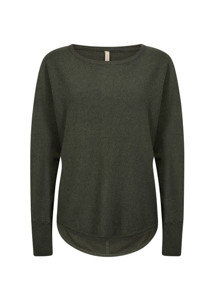 Long Sleeve Button Back Sweater