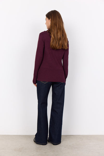 Long Sleeve Cowl Neck Sweater