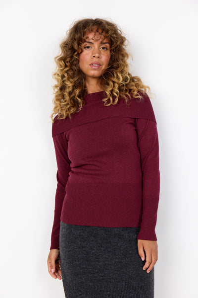 Long Sleeve Cowl Neck Sweater