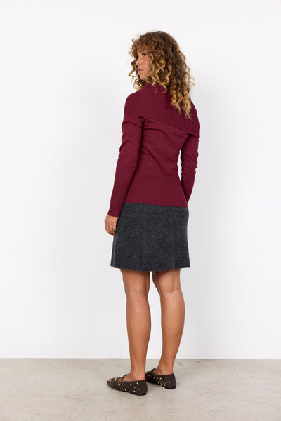 Long Sleeve Cowl Neck Sweater