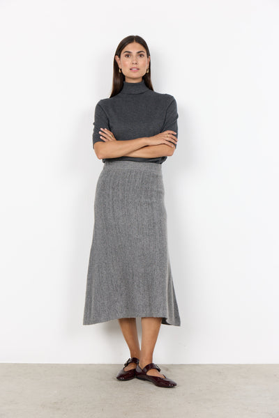 Short Sleeve Turtle Neck Sweater