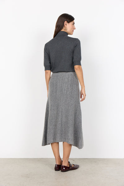 Short Sleeve Turtle Neck Sweater