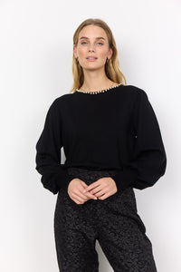 Pearl Neck Sweater