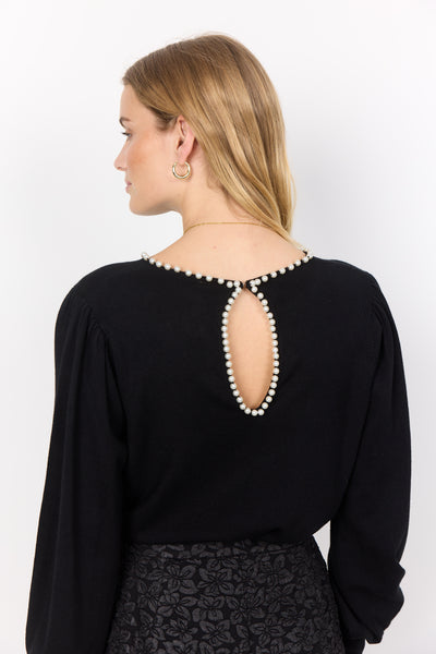 Pearl Neck Sweater