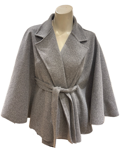 Belted Cape Coat