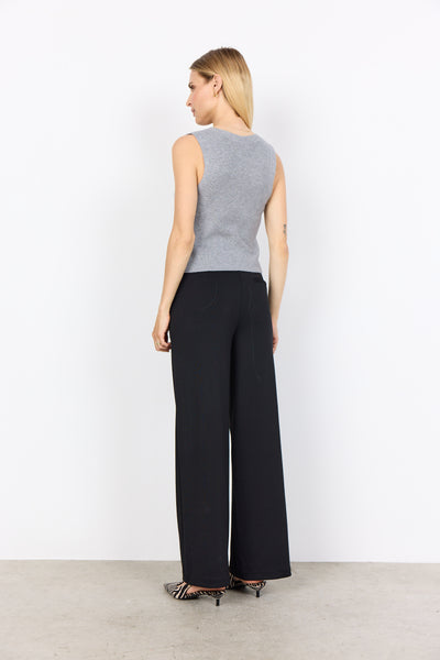 Button Front Knit Vest