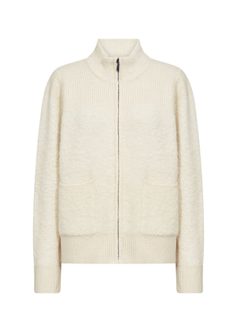 Long Sleeve Zipper Front Cardigan