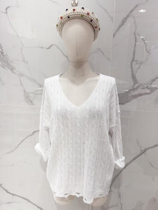 Rib Knit Sweater