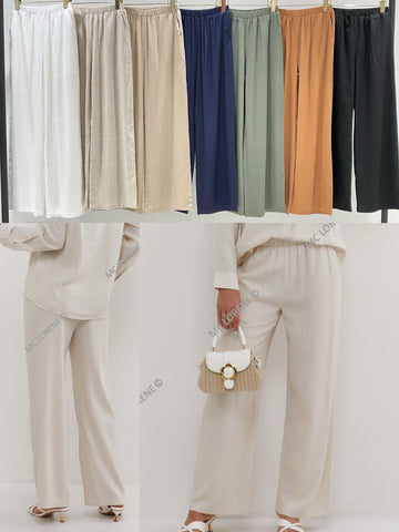 Linen Mix Pants