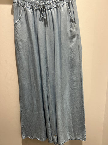 Wide Leg Tencil  Pants