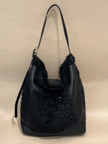 Fur Detail Handbag