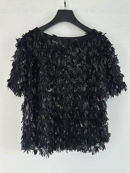 Short Sleeve Detail Top