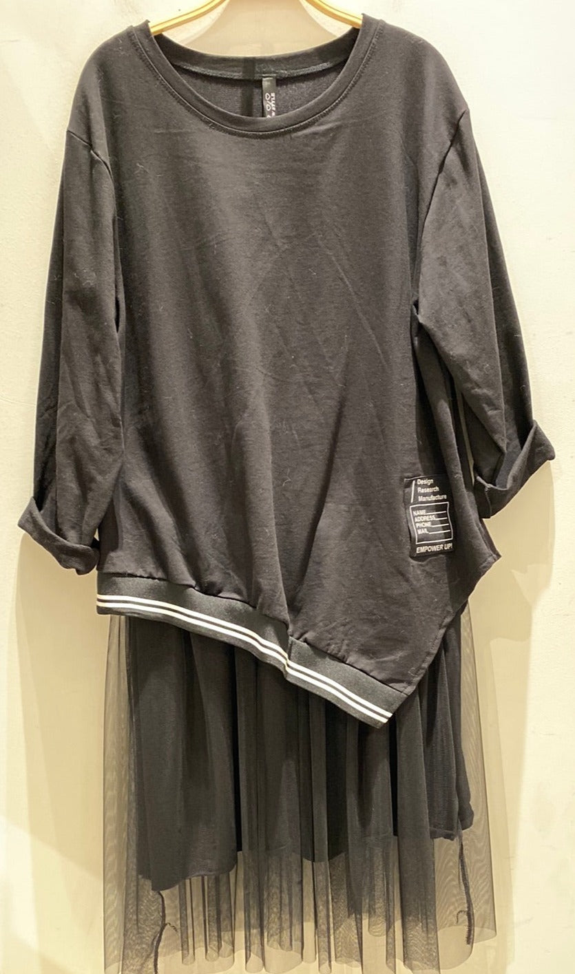 Lace/Mix Dress - Italian