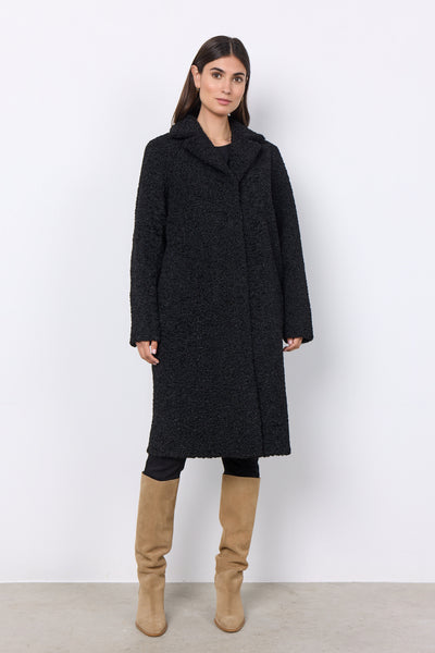 Long Button Front Coat