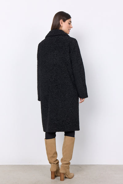 Long Button Front Coat