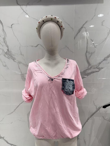 Pocket Detail Top