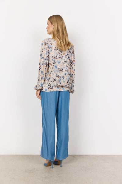 Long Sleeve Print Top