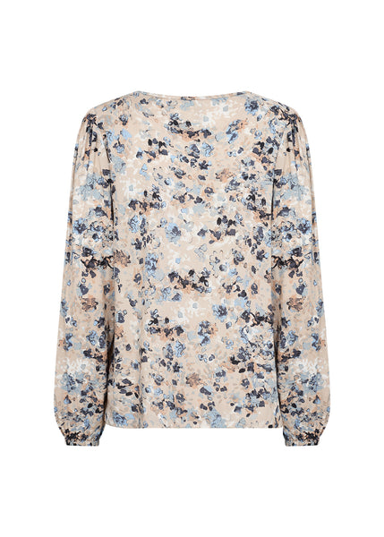 Long Sleeve Print Top