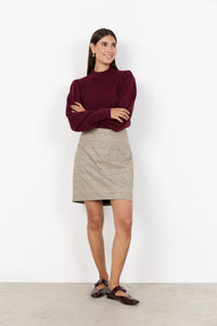 Check Pattern Skirt