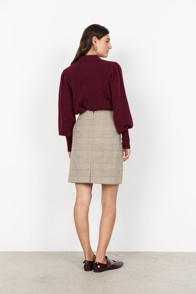Check Pattern Skirt