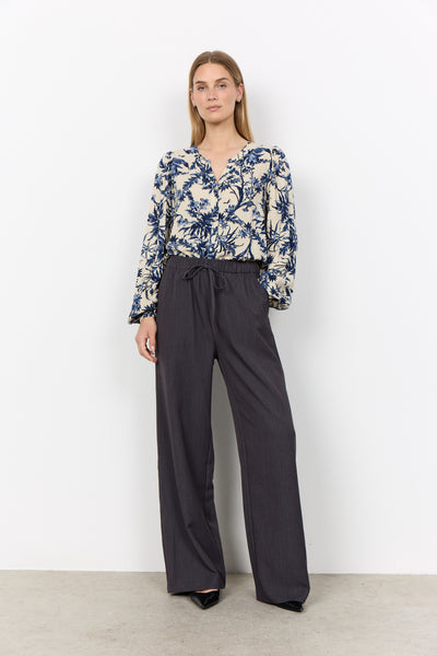 Long Sleeve Floral Print Shirt