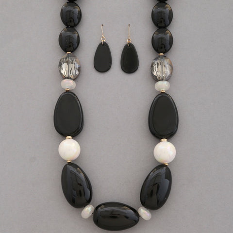 Dome Beaded Necklace