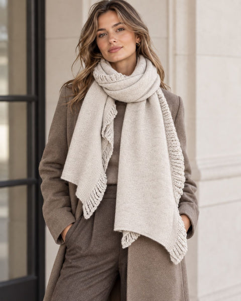 Solid Knit Scarf