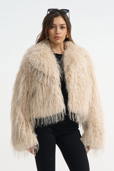 Faux Fur Jacket