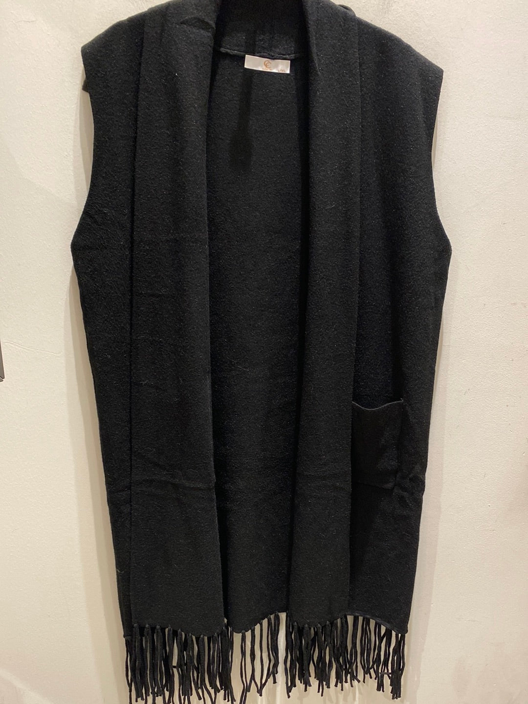 Fringe Trim Vest