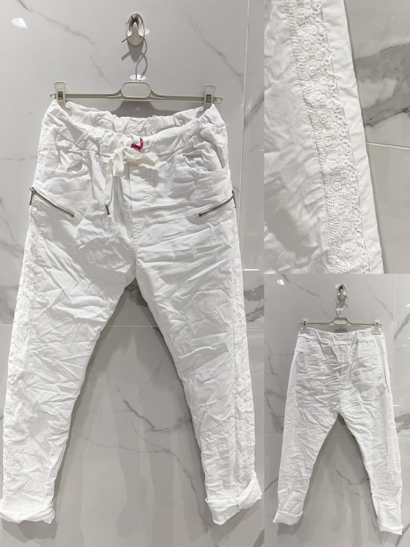 Draw String Waist Pants