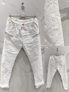 Draw String Waist Pants
