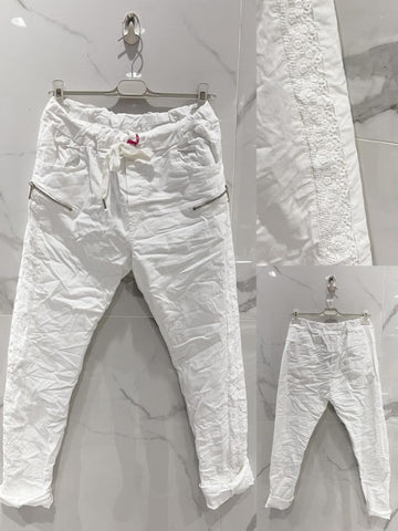Draw String Waist Pants
