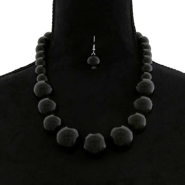 Ball Beaded Necklace